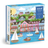 Title: Joy Laforme Harbor by the Sea 300 Piece Puzzle