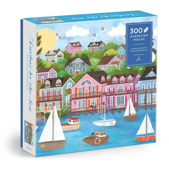 Joy Laforme Harbor by the Sea 300 Piece Puzzle