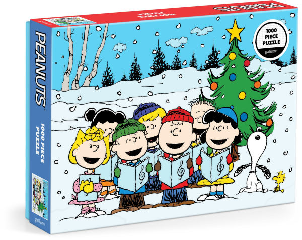 Peanuts Christmas Caroling 1000 Piece Puzzle