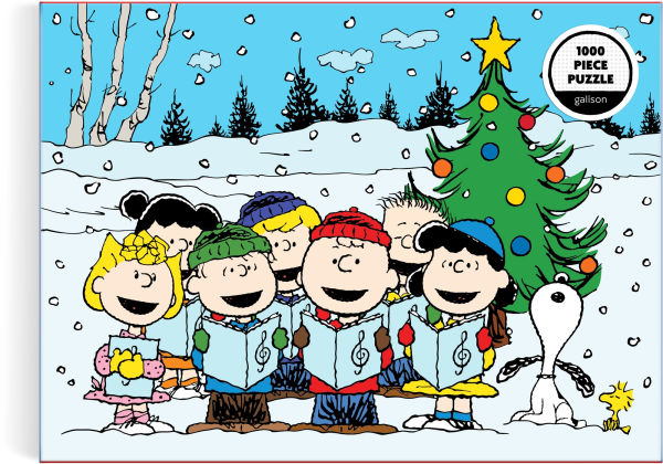 Peanuts Christmas Caroling 1000 Piece Puzzle