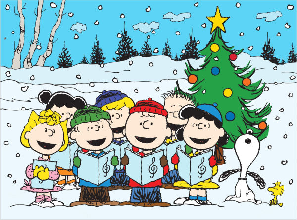Peanuts Christmas Caroling 1000 Piece Puzzle