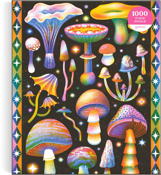 Cosmic Mushrooms 1000 Piece Puzzle