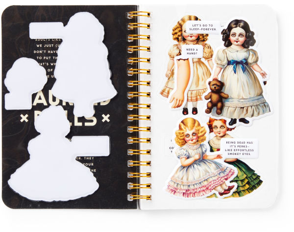 Haunted Dolls Sticker Book