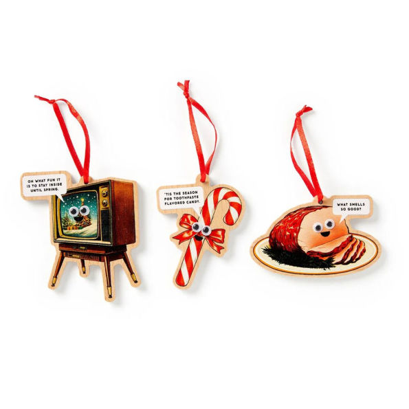 Googly & Bright Holiday Ornament Countdown Calendar