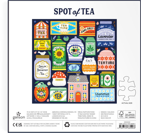 Spot Of Tea 500 Piece Puzzle
