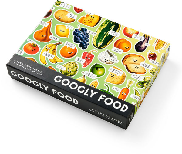 Googly Food 1000 Piece Puzzle