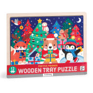 Title: Christmas 12 Piece Wooden Tray Puzzle
