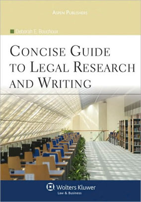 Concise Guide To Legal Research And Writingpaperback - 