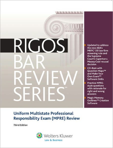 Uniform Multistate Professional Responsibility (MPRE) Exam, Third Edition / Edition 3