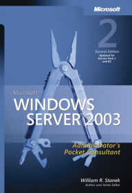 Title: Microsoft Windows Server 2003, Author: William R. Stanek