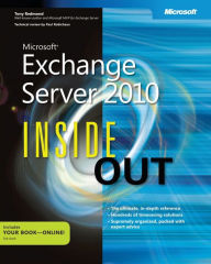 Title: Microsoft Exchange Server 2010 Inside Out, Author: Tony Redmond