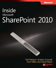 Title: Inside Microsoft SharePoint 2010, Author: Ted Pattison