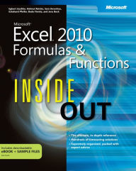 Title: Microsoft Excel 2010 Formulas and Functions Inside Out, Author: Egbert Jeschke