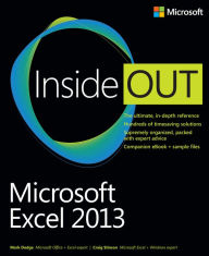 Title: Microsoft Excel 2013 Inside Out, Author: Craig Stinson