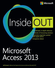 Title: Microsoft Access 2013 Inside Out, Author: Jeff Conrad