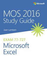 Title: MOS 2016 Study Guide for Microsoft Excel, Author: Joan Lambert