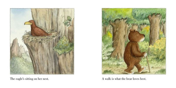 What Bear Likes Best: Rhymes for children