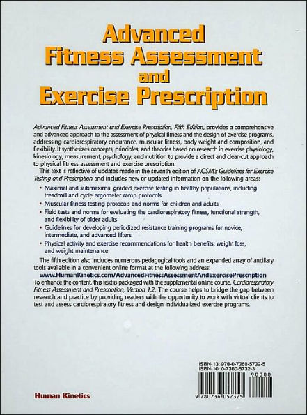 Advanced Fitness Assessment and Exercise Prescription / Edition 5