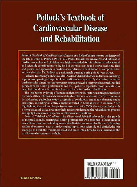 Pollock's Textbook of Cardiovascular Disease and Rehabilitation / Edition 1