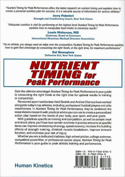 Nutrient Timing for Peak Performance