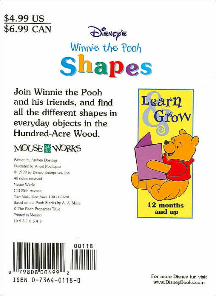 Winnie the Pooh Shapes