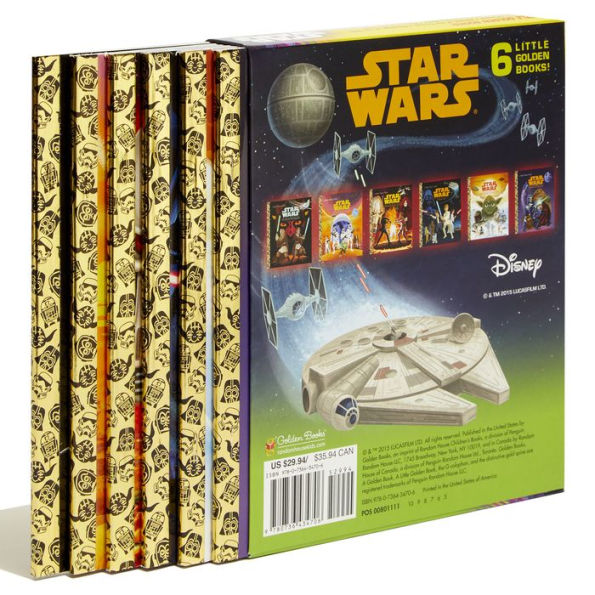 The Star Wars Little Golden Book Library (Star Wars)