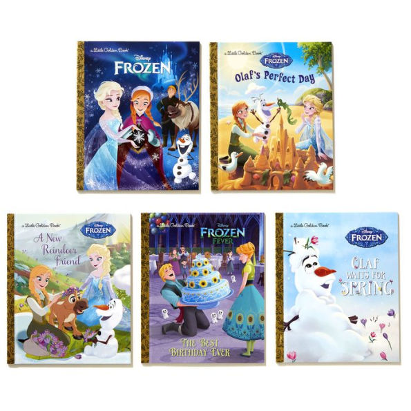 Frozen Little Golden Book Library (Disney Frozen)