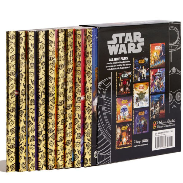 The Complete Skywalker Saga: Little Golden Book Library (Star Wars)