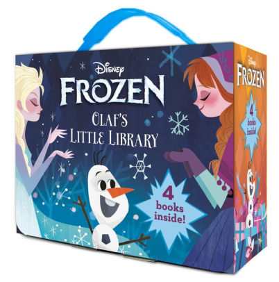 Olaf S Little Library Disney Frozen By Rh Disney Disney Storybook Art Team Board Book Barnes Noble - similarities between roblox and club penguin and disney