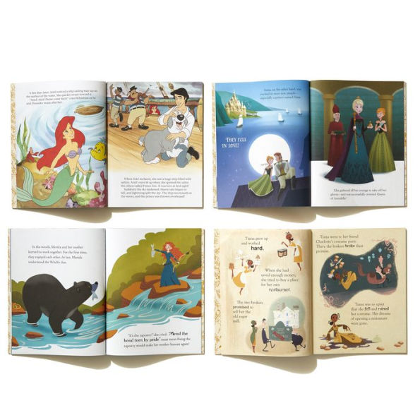 Ultimate Princess Boxed Set of 12 Little Golden Books (Disney Princess)
