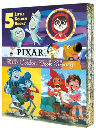 Free ebook downloads for mobipocket Pixar Little Golden Book Library (Disney/Pixar): Coco, Up, Onward, Soul, Luca English version CHM RTF 9780736442466