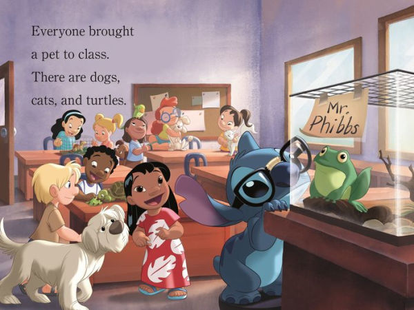 Stitch Goes to School (Disney Stitch)