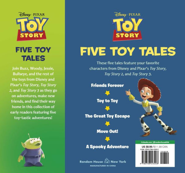 Disney Pixar Toy Story Five Toy Tales