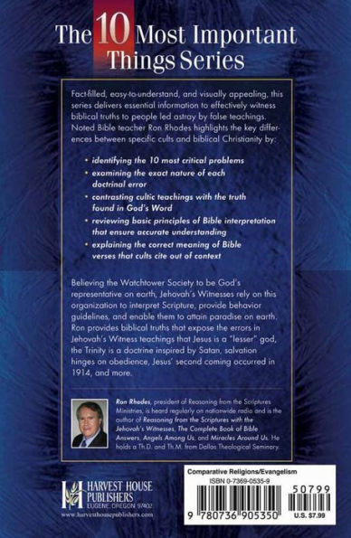 The 10 Most Important Things You Can Say to a Jehovah's Witness