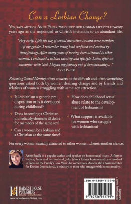 Restoring Sexual Identity - Hope for Women Who Struggle with Same-Sex Attraction