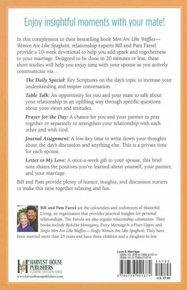Men Are Like Waffles--Women Are Like Spaghetti Devotional Study Guide