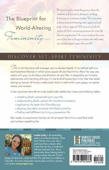 Set-Apart Femininity: God's Sacred Intent for Every Young Woman