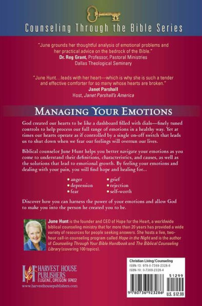 How to Handle Your Emotions: Anger, Depression, Fear, Grief, Rejection, Self-Worth