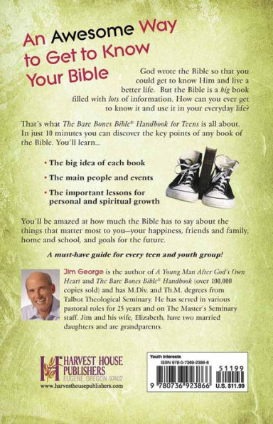 The Bare Bones Bible Handbook for Teens: Getting to Know Every Book in the Bible