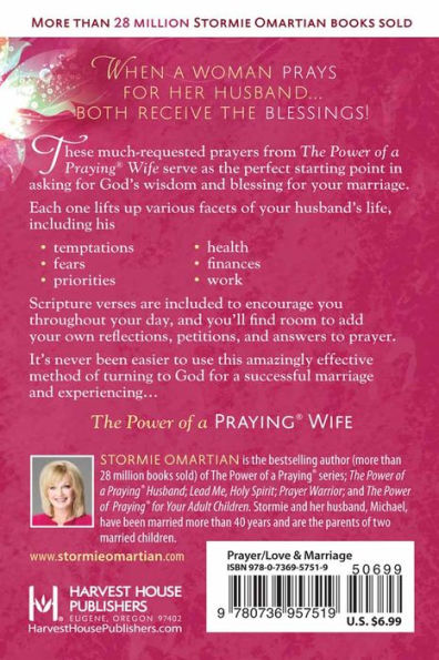 The Power of a Praying Wife Book of Prayers