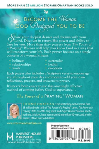 The Power of a Praying Woman Book Prayers