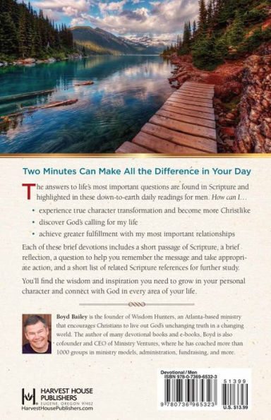 Two Minutes in the Bible for Men: A 90-Day Devotional