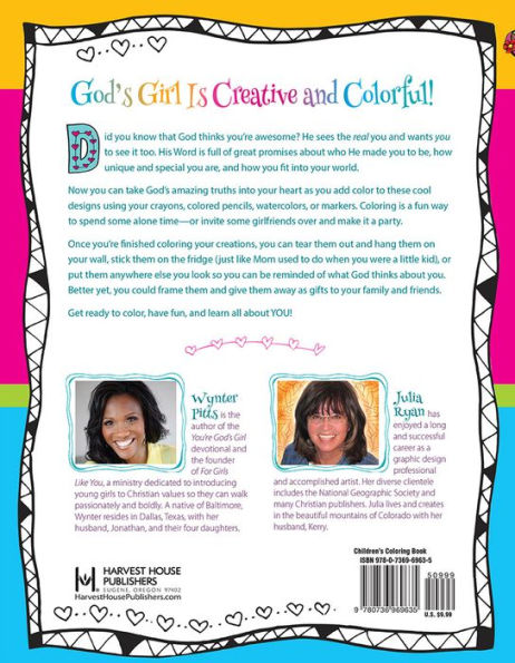 You're God's Girl! Coloring Book