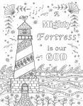 Alternative view 2 of Color the Hymns: A Coloring Book for Adults