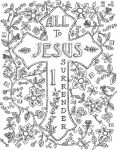 Alternative view 5 of Color the Hymns: A Coloring Book for Adults