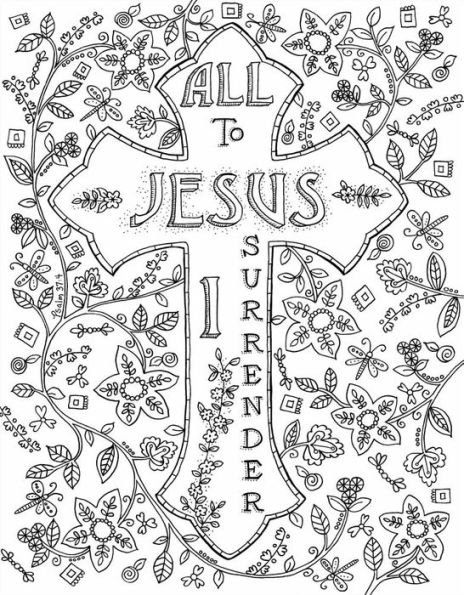 Color the Hymns: A Coloring Book for Adults