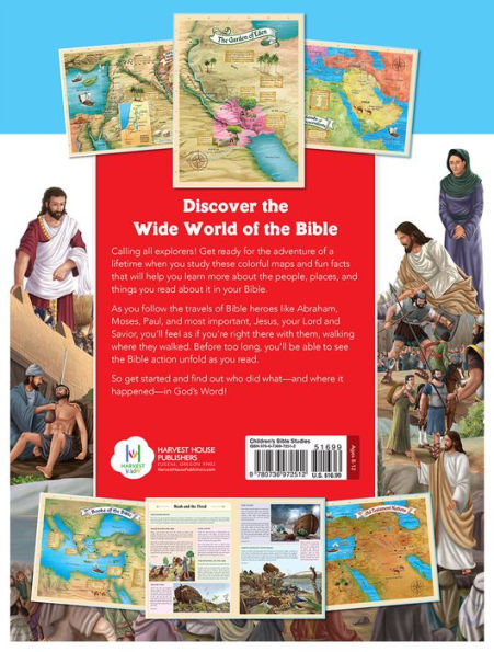 The Complete Illustrated Children's Bible Atlas: Hundreds of Pictures, Maps, and Facts to Make the Bible Come Alive