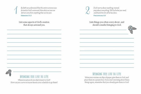 Lists to Live By: Reflections of Grace, Gratitude, and God