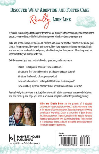 Honestly Adoption: Answers to 101 Questions About Adoption and Foster Care