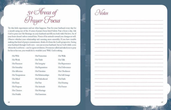 The Power of a Praying Wife Planner